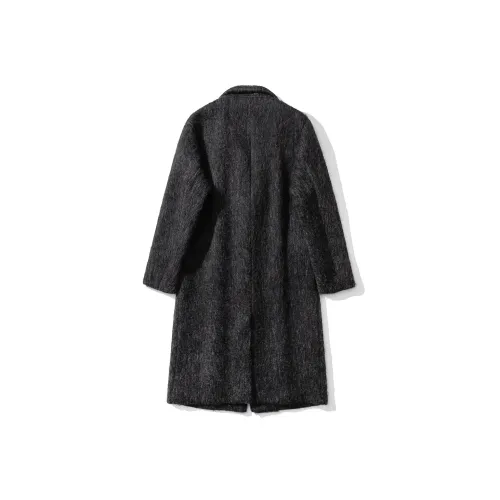 EYEUNDERSTAND Темно-серый мужской пальто