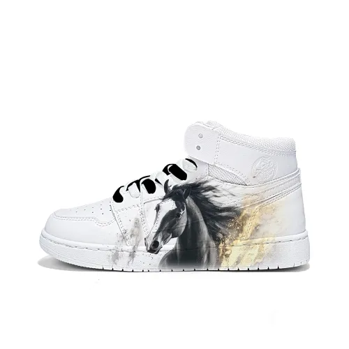 Warrior Амортизация Устойчивость к истиранию Легкий Высокий Топ Скейтборд Кроссовки Унисекс