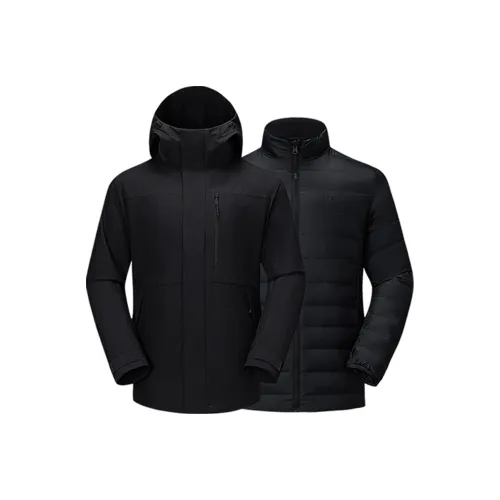 ANTA SUPERSTORE Черный Мужской Пуховик