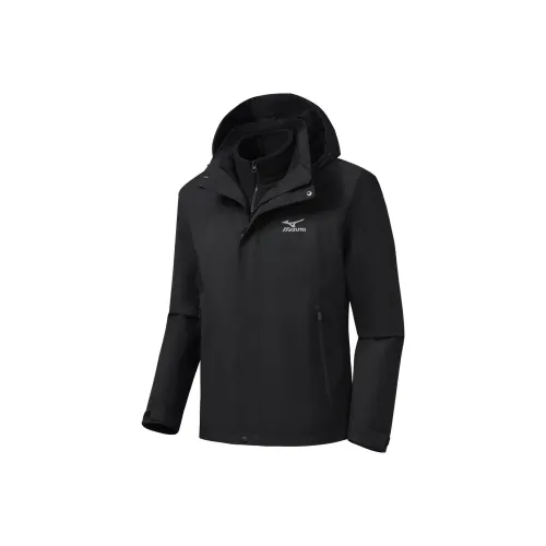 Mizuno Водонепроницаемый Ветрозащитный Устойчивый к истиранию Тепловая ветровка унисекс