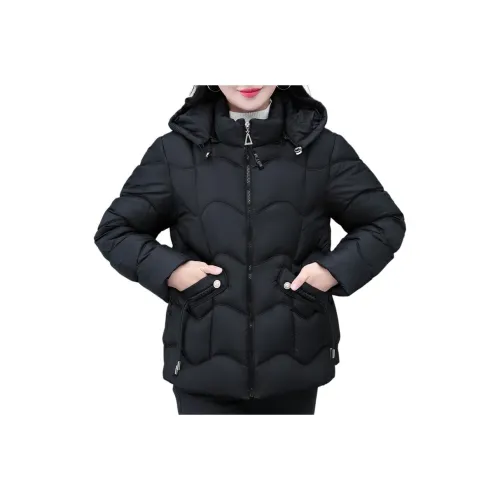 The Temptation Of The Muse С капюшоном Хлопковый пуховик Женские