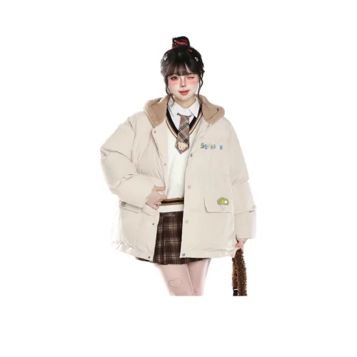 NICEAMOLA Хлопковый пуховик женский