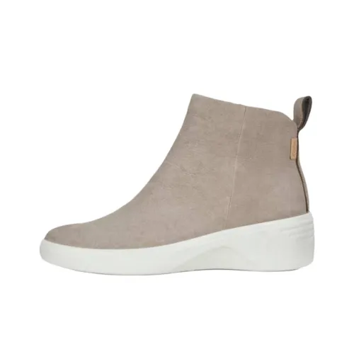 Ecco Soft 7 Wedge Ботильоны Женские Бежевые