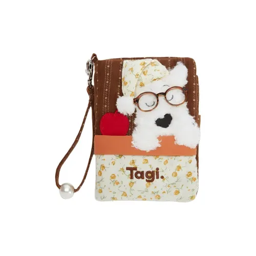 Tagi. Теплый Спокойной ночи Милый Портативный Мешок для хранения Документ Картхолдер Путешествие Держатель для паспорта Женские Citrus Шоколадные