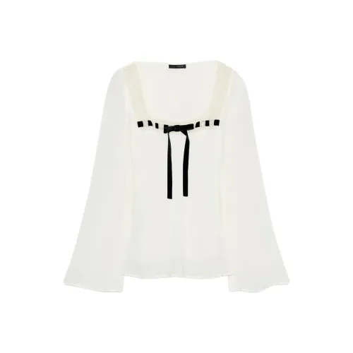 ZARA Collaboration Белые Женские Рубашки