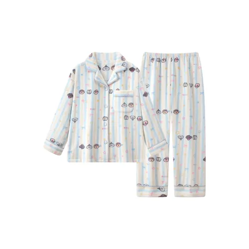 Gongdie Абрикос Женские Пижамные Комплекты