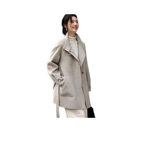 XWI Ледниковый серый Женское пальто