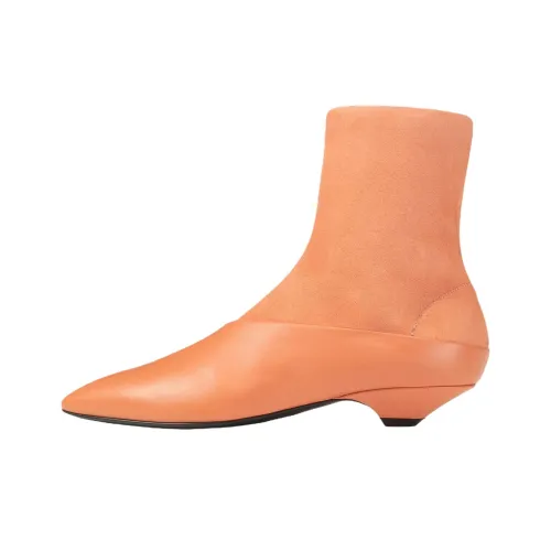 SERGIO ROSSI Beak Uluru Ботильоны Женские Оранжевые