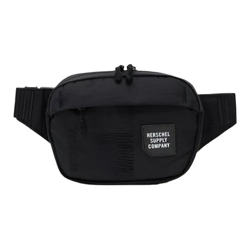 Herschel Nylon Бананка Сумка через плечо Маленькая Унисекс Черная