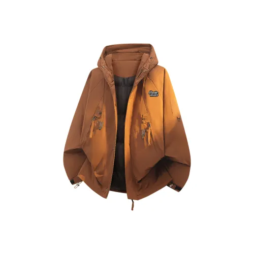 Double Dealer Хлопковый пуховик Унисекс