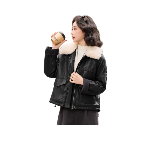 Куртка из кожи Kangaroo женская