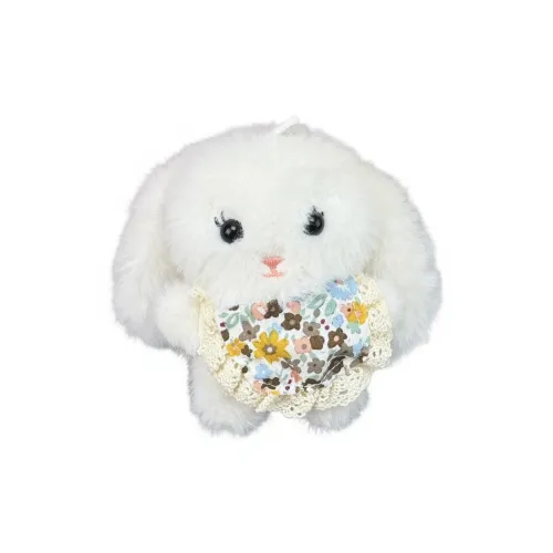 MENGXIAOZAI Милый Сверкающий Мультяшный Straps Подвесной Ушный Кролик Брелок Плюшевый Брелок 10 см Длина Тела