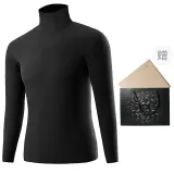 1 Pack (Ночной Черный) Dralon Термический/Бесшовный Высокая Шея