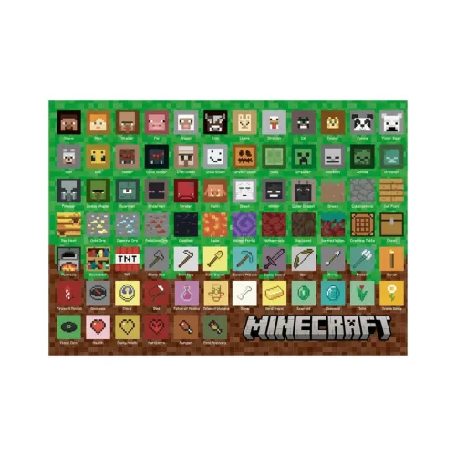 ENSKY Minecraft Головоломка 1000 шт. 4970381511005