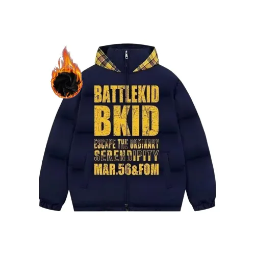 PAINT STAIN Хлопковый пуховик унисекс