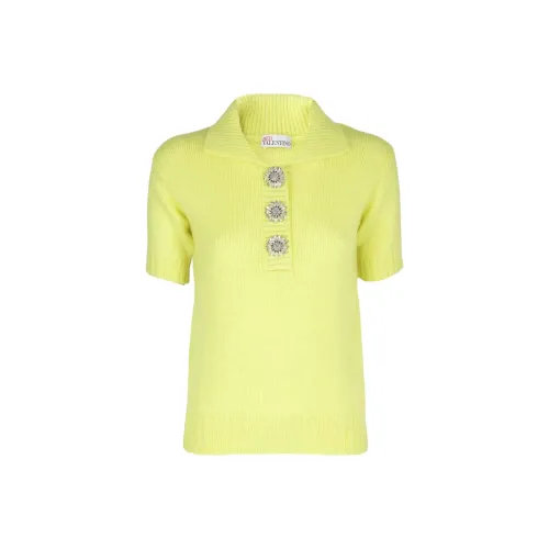 RED VALENTINO FW22 Свитер Женский Желтый