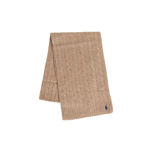 Шарфы Polo Ralph Lauren Wool Knit Унисекс Верблюжий
