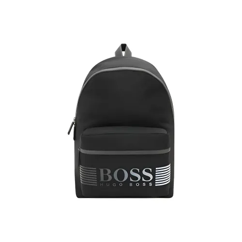 HUGO BOSS Ткань Рюкзак Мужской Черный