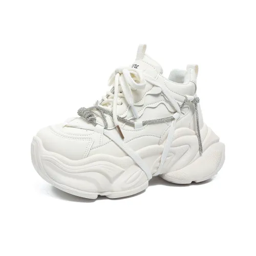 Puppytown Низкий Топ Легкий Толстая Подошва Кроссовки Женские