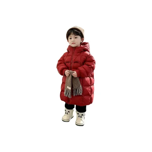 Деревянные дома Хлопковый пуховик для детей 3-7 лет