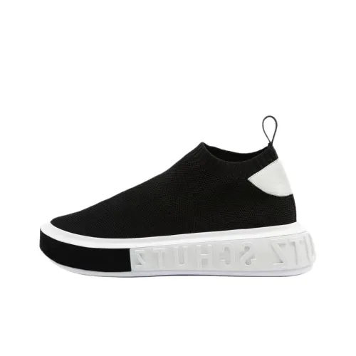 Schutz Tenis Low Топ Повседневная обувь Женская Черная