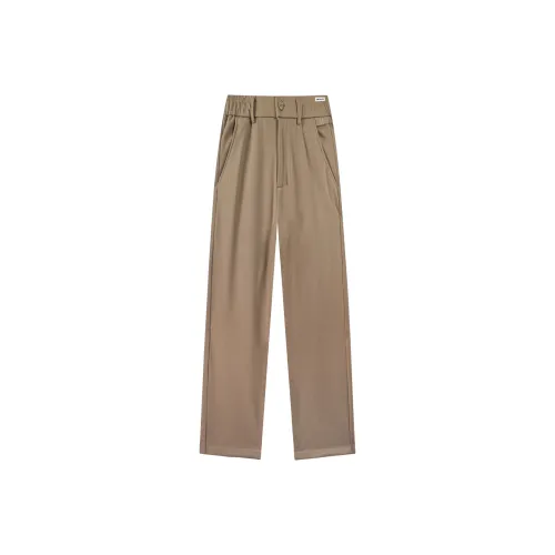 SNOOPY Светлый хаки Унисекс Повседневные брюки