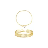 Ткаем мечты в Золотой Комплекты Одежды (Стиль Кружево + Стиль Ожерелье-чокер)