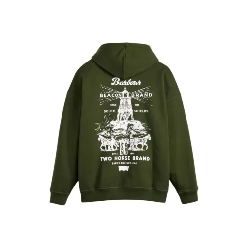 Levi's x BARBOUR Коллаборация Fw25 Свитшот Мужской