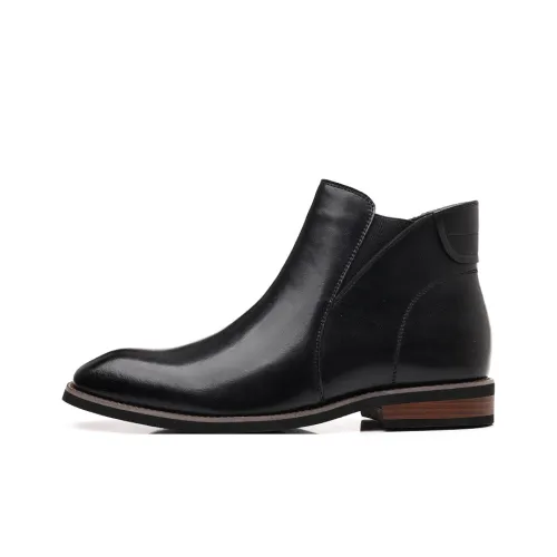 JX Высокий Топ Derby Обувь Повседневная Кожаная Мужская