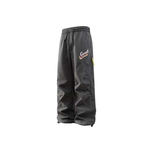 GDRG Серые Унисекс Карго Брюки