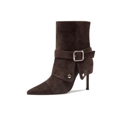 Lily Wei Тост Мокко Ботильоны Женские