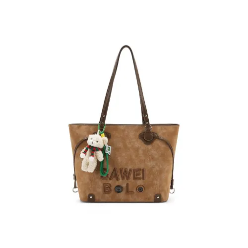 MINLUBAOLUO ПУ (полиуретан) Сумка через плечо Стандартная Женская Темно-коричневая