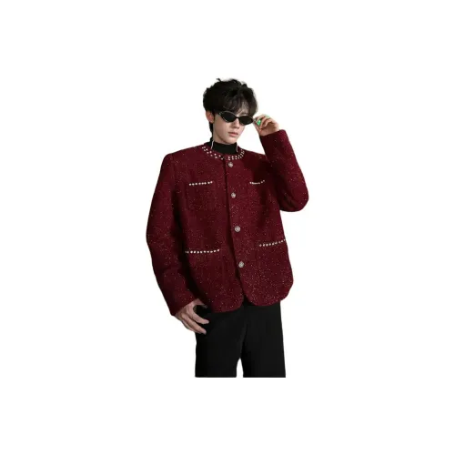 AWAO Красный Унисекс Куртки