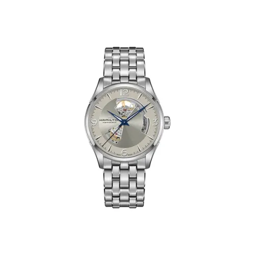 HAMILTON Jazz Series Автоматический Механический Часы Мужские 42 мм Бежевый Циферблат