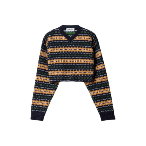 MIU MIU Морские Женские Свитера