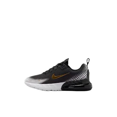 Nike Air Max Phoeni Low Топ Детские беговые кроссовки Черный Белый Золото Унисекс