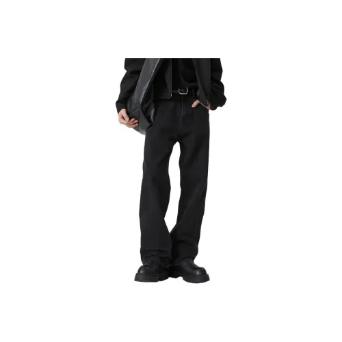 WPOOLL Черные Унисекс Джинсы