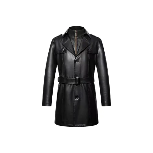 MAREA VESUVIO Кожа Куртка Мужская