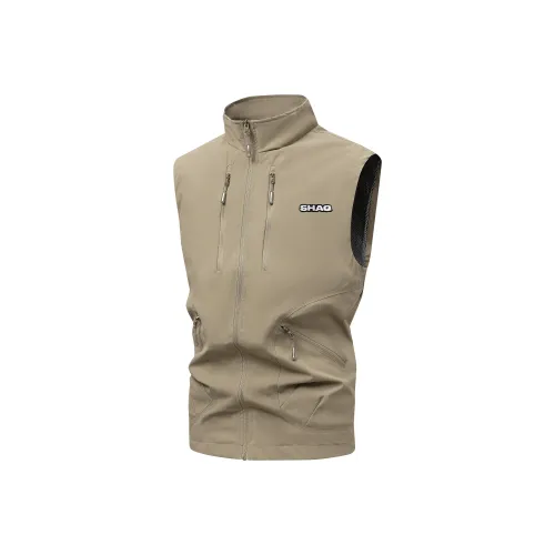 SHAQ Хаки Унисекс Жилеты