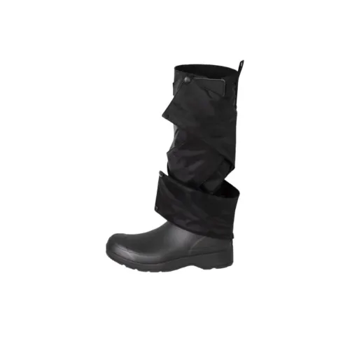 Ojos x Hunter Играть Высокие Резиновые Сапоги Женские Черные