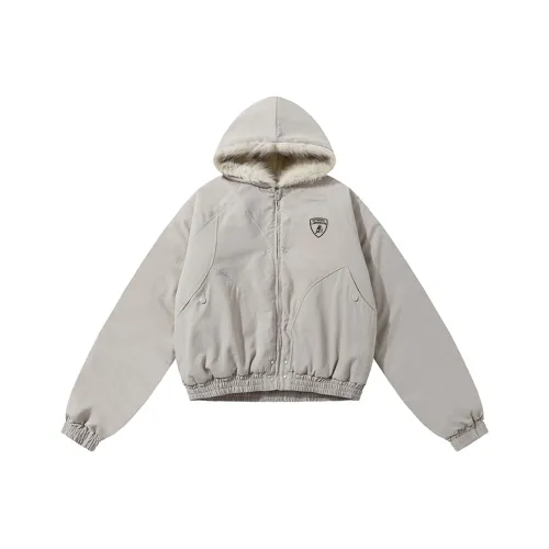 AUTOMOBILI LAMBORGHINI Хлопковый пуховик унисекс