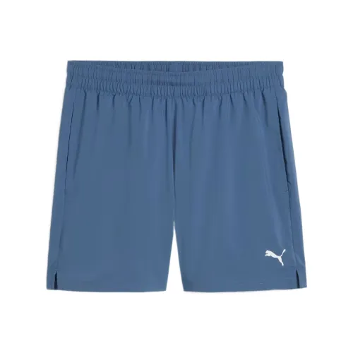 PUMA Ткани вязаные Темный индиго Мужские спортивные шорты