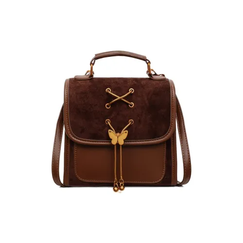 PINK·LAND ПУ (полиуретан) Рюкзак Стандартный Женский Кофейный Коричневый Кофейный Леопард с принтом Леопард с принтом Коричневый