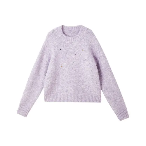 XIANGYING Фиолетовые Женские Свитера