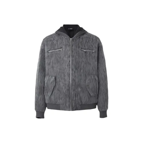 PEA Серый Унисекс Куртки