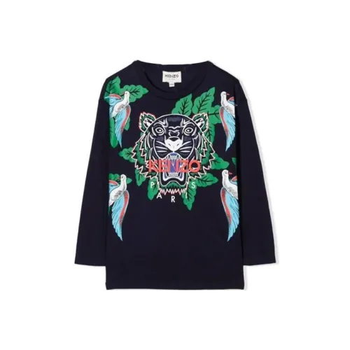 KENZO Синие Детские Рубашки