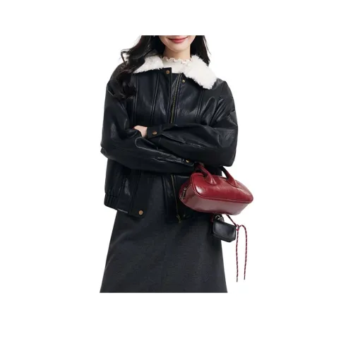 CPYT Женские кожаные куртки