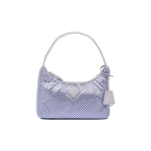 PRADA Satin Bag Mini Women's Purple