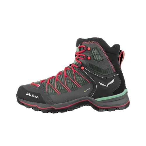 SALEWA Водонепроницаемый и Износостойкий Outdoor Женские Зеленый Красный