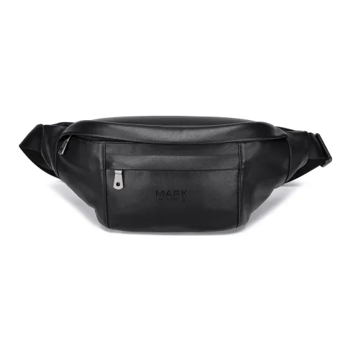 FAIRWHALE Сумка через плечо из коровьей кожи стандартная мужская черная